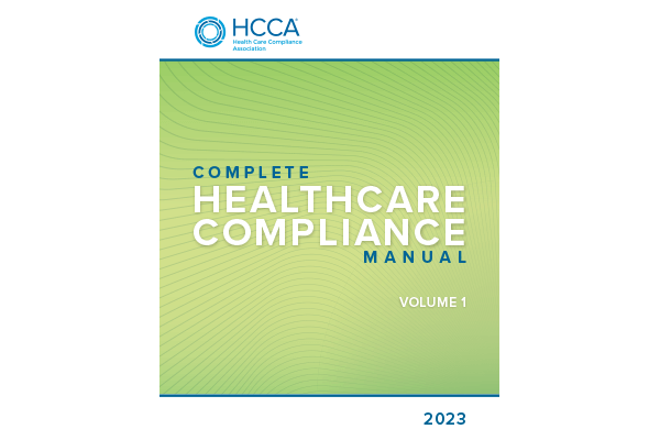 Complete Healthcare Compliance Manual - Softcover book 